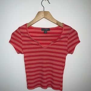 Cute Orange Crop Top